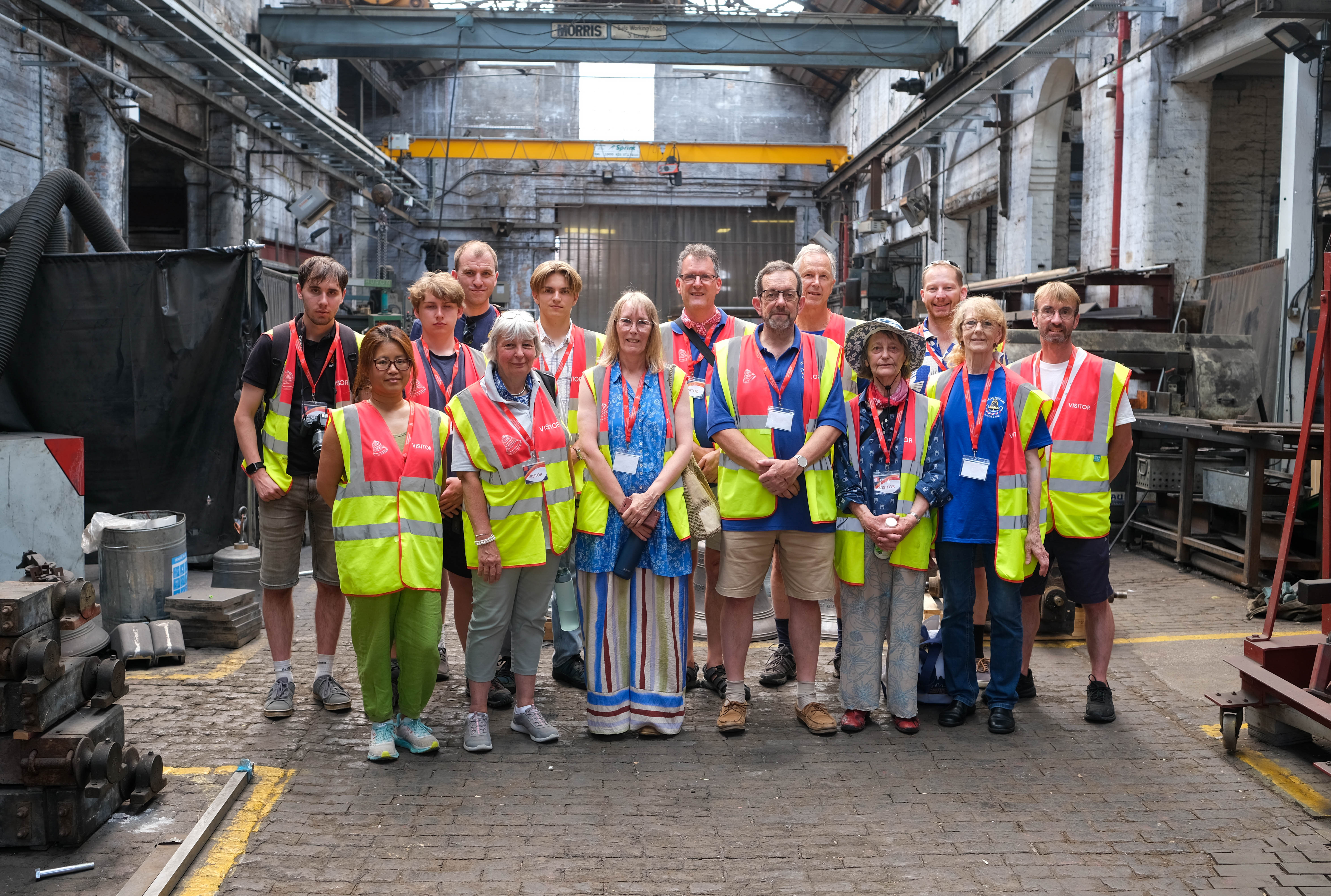 image from A day at the John Taylor Bell Foundry
